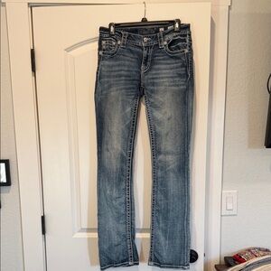 Signature Women's Medium Blue Boot Cut Jeans